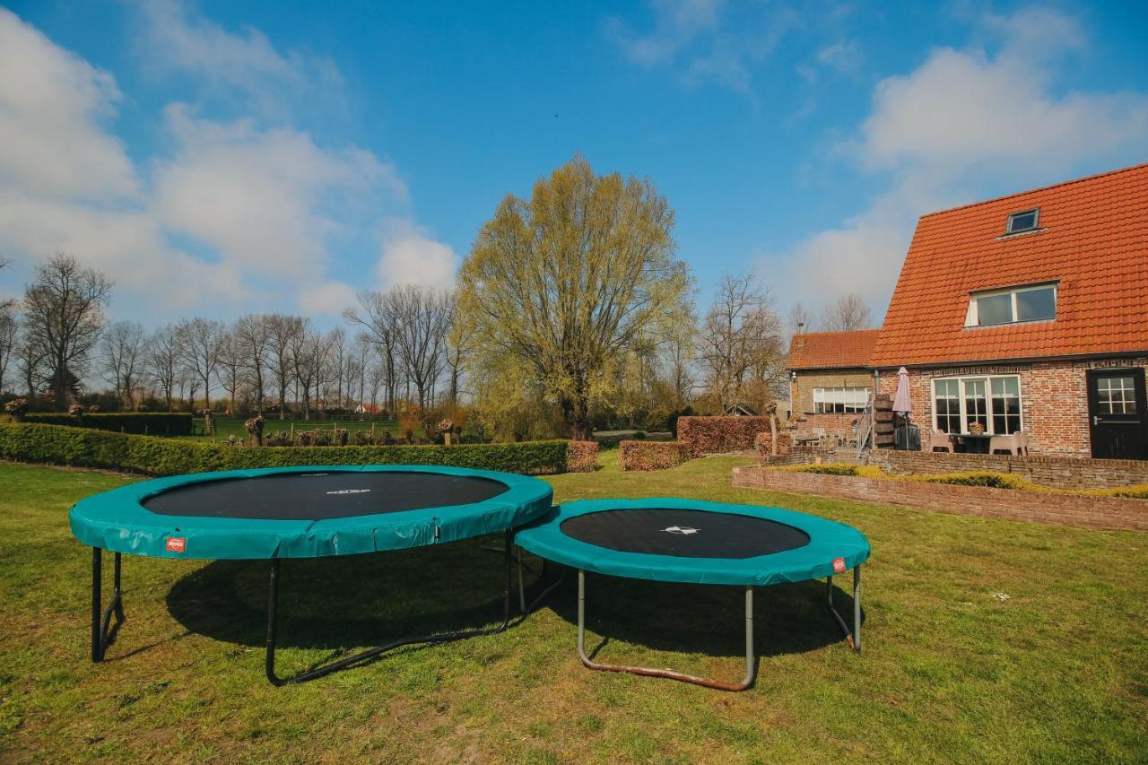 Accommodatie In Herbouwde Boerenschuur Koestal 勒特朗舍芒 外观 照片